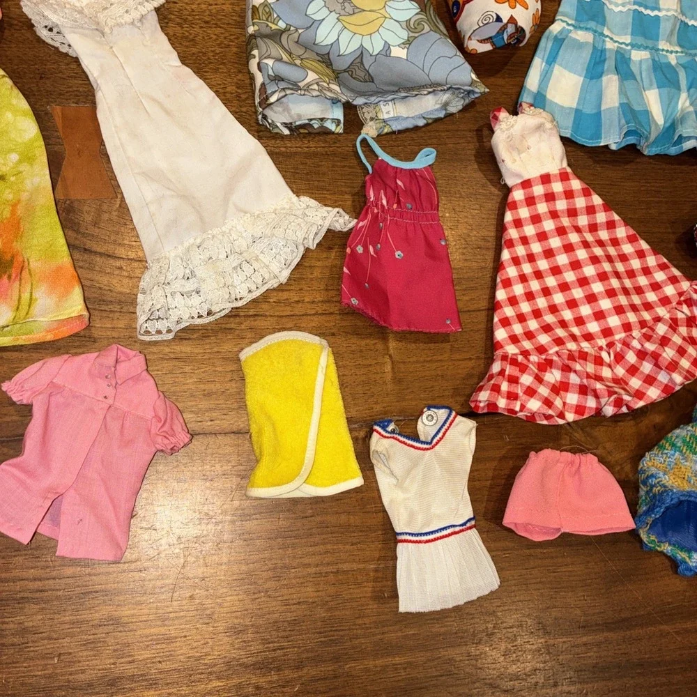 VINTAGE MOD Barbie Doll Clothing Lot Clone Mommy Made 60's/70's AS IS